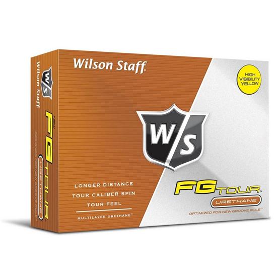 Wilson Staff FG Tour Yellow Golf Balls