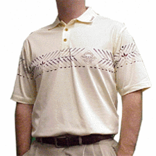 Tabasco Hot Sticks Stripe Golf Shirt