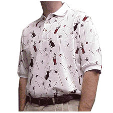 Tabasco Golf Cocktail Golf Shirt
