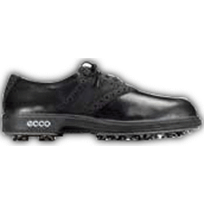 Ecco Golf Classic Saddle Black/Black Golf Shoe