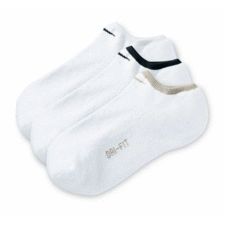 Nike Dri-Fit Tipped No-Show Sock for Women