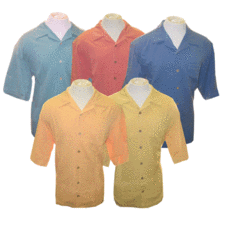 Montego Mon Solid Silk Shirt

