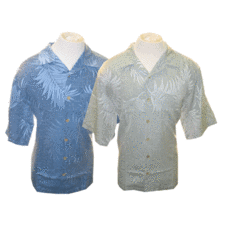 Montego Mon Flying Palm Leaves Shirt
