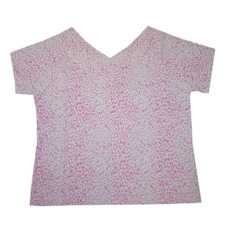 EP Pro V Neck Leopard Print Shirt
