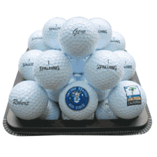 Spalding Logo Overruns - Golf Balls