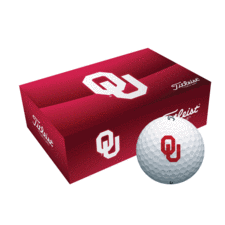 Collegiate Golf Balls - Oklahoma Sooners - Personalized
