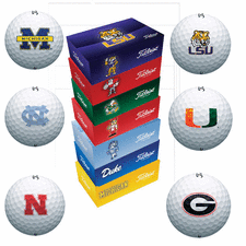 Collegiate Golf Balls - Ohio State Buckeyes - Personalized