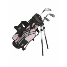 U.S. Kids Pink Jr 3 Club Starter Set -  (36 to 42) - Girls