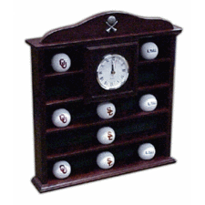 Ultimate Choice 19 Ball Cabinet with Clock