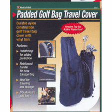 Golf Gifts & Gallery Padded Golf Bag Travel Cover