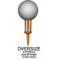 Brush t Oversize Golf Tee