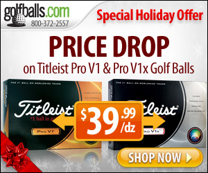Price Drop on Titleist Pro V1 $39.99