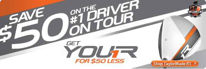 TaylorMade R1 Driver - 50$ off