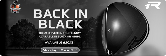 TaylorMade R1 Black Driver - Back in Black