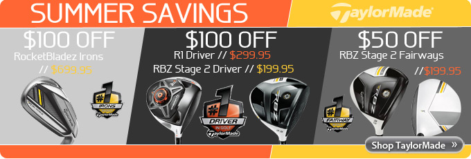 TaylorMade R1 RBZ Stage2 Rocketbladez Summer Savings