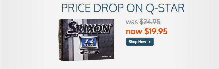 Price Drop on Srixon Q Star Golf Balls