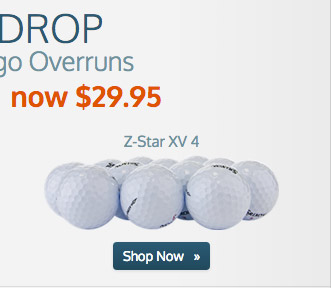 Price Drop on Srixon Z Star 4 XV Logo Overruns