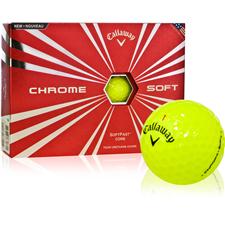 Callaway Golf Prior Generation Chrome Soft Yellow ID-Align Golf Balls