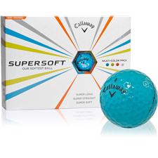Callaway Golf Supersoft Blue ID-Align Golf Balls 