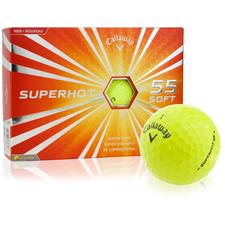 Callaway Golf Superhot 55 Yellow ID-Align Golf Balls