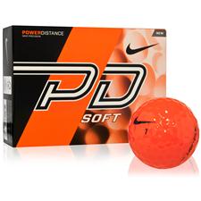 Nike Power Distance Soft Orange ID-Align Golf Balls 