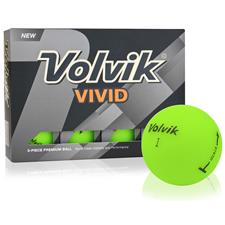 Volvik Vivid Matte Green ID-Align Golf Balls