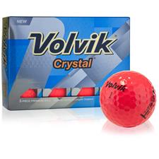 Volvik Crystal Pink ID-Align Golf Balls 