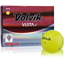 Volvik Vista iV Yellow ID-Align Golf Balls