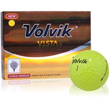 Volvik Vista iS Yellow ID-Align Golf Balls 