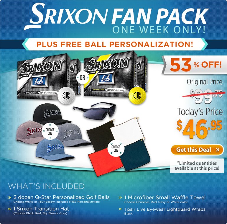 Srixon Fan Pack