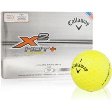 Callaway Golf X2 Hot+ Yellow Golf Balls