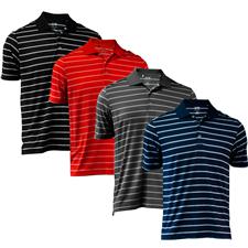 Adidas Men's Puremotion 2-Color Stripe Polo