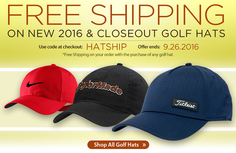 closeout golf hats