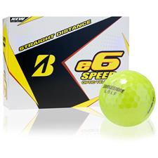 Bridgestone e6 Speed Yellow Golf Balls 