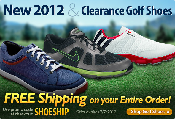 Adidas and Nike 2012 Adidas Golf Shoes 