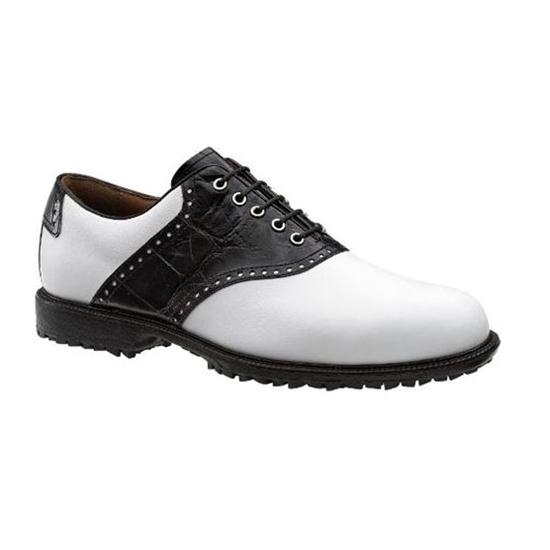 FootJoy Men's Icon Professional Spikeless Saddle Shoes Golfballs.com