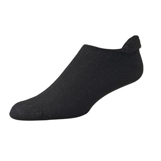 FootJoy Comfortsof Roll-Top Sock for Women - Black Golfballs.com