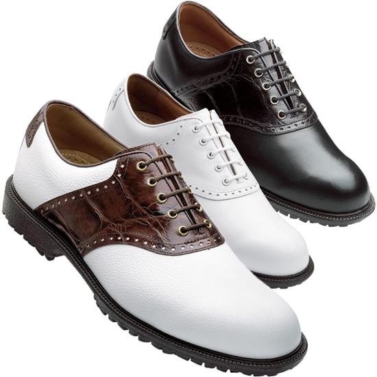 FootJoy Men's Professional Spikeless Saddle Golf Shoes Golfballs.com